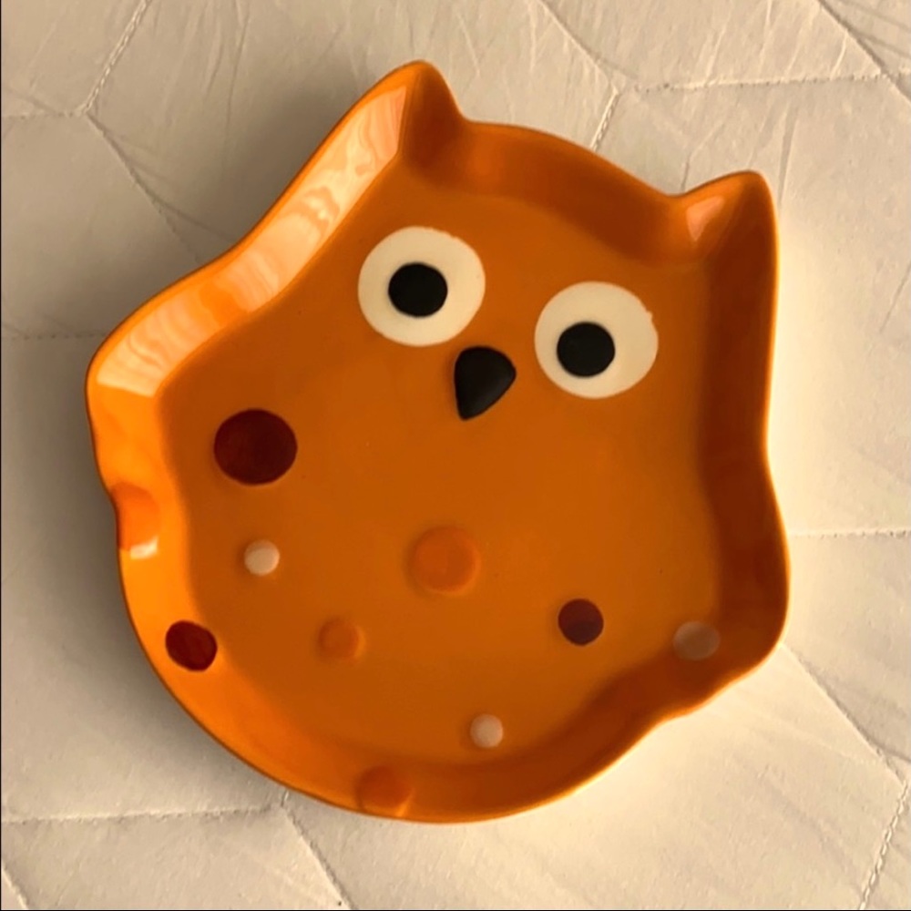 Owl Ceramic Plate